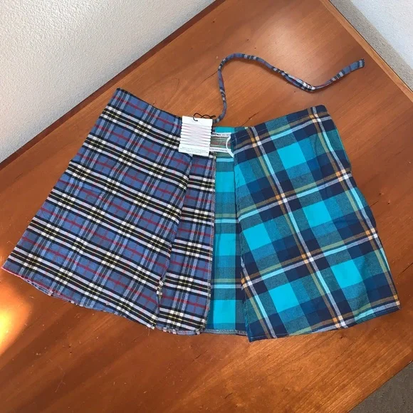 Urban Outfitters Skirts Urban Renewal Vintage Plaid Wrap Skirt